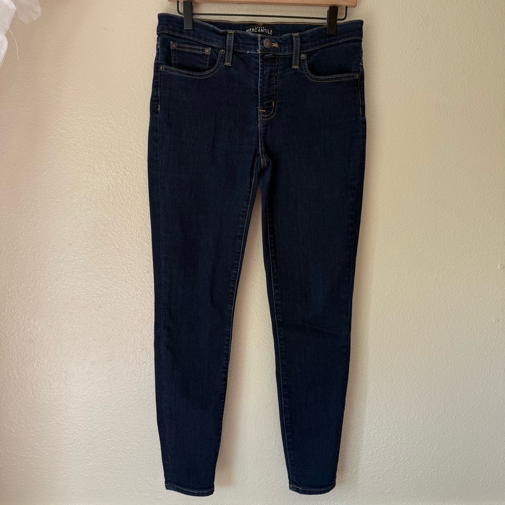 J. Crew Women's Dark Wash Skinny Jeans